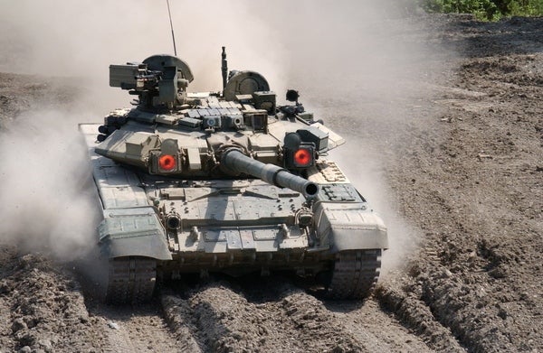 T-90S tank