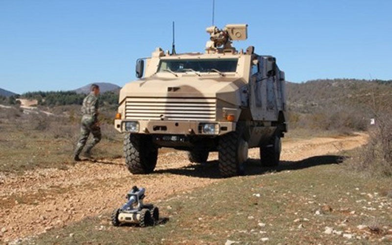 NERVA LG mini unmanned ground vehicle (UGV)